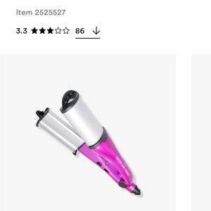 Bed Head Swerve and Curve hot iron, brand new
